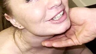 Stepmom Sneaks In Bedroom For Epic Son Blowjob?