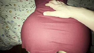 pov night fuck hot stepmom creampie inside condom closeup