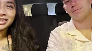 Yasmina Khan Fucked in Car Park Almost Caught