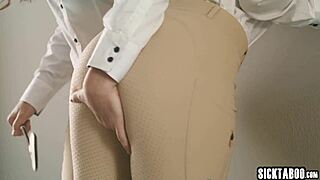 Naughty Milf Sinn Sage Teaches Big Ass Teen Gal Ritchie Ride