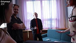 hey maya pixie wanna see our backstage double anal fisting?