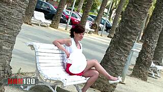 granny joycelina pounded hard by young cock on beach