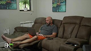 Surprise! Ghostface crashes in for milf's halloween handjob and monster cock face fuck scene 1 of 3