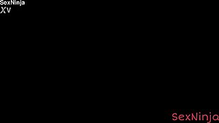 step-mom falls on throbbing cock cleaning? now she rides squirting!