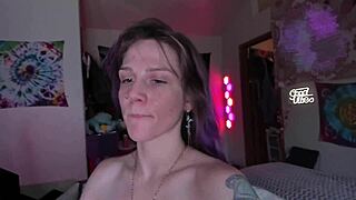 Horny Girlfriend's Boobie Massage Turns into Wild Toy Fingering Frolic