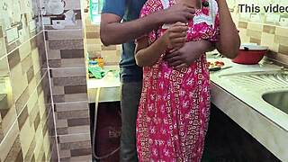 Hot Sexy Bhabhi Fucked Hard in Kitchen