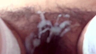 look at my big hairy cum-filled pussy i dress to smell like sex