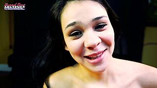 Sabrina's Petite Inked Hairy Sloppy BJ Rimjob