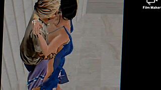 Public couple's steamy kiss caught on hidden security cam