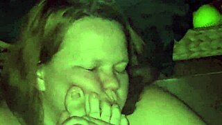 Milf Deepthroats Feet and Sucks Toes Hard