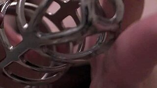 mistress locks birthday boy in chastity joi