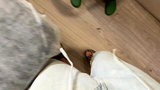 Patient caught stroking during hot nurse oil massage