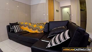 amateur ebony milf strips sucks boss cock at interview