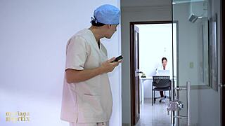 mariana's anatomy: surgeon sneaks cock into my bathroom on night shift