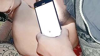 village girl enjoys intimate moments with her husband