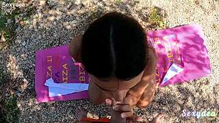 bootylicious latina milf outdoor ass worship blowjob cowgirl riding