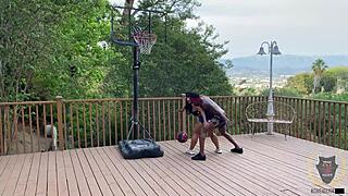 Monica Santhiago rides Rome Major's thick cock in courtroom heat!