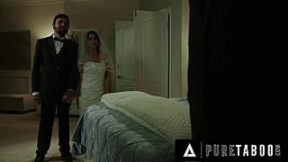 hey newlywed, your creepy stepdad's honeymoon cock ritual shocks me!