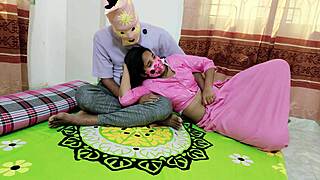 desi bangla wife craves deeper pussy pounding in kitchen