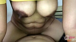 Homemade Asian milf rides pov creampie with huge natural tits cums twice