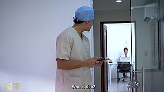 mariana's anatomy: surgeon sneaks cock into my bathroom on night shift