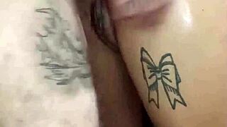 wanna suck lick fuck this skinny tattooed couple outdoors?