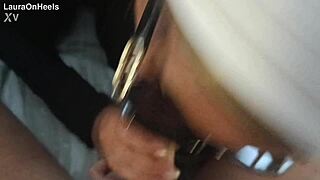 Milf In Sunglasses Gives Insane POV Blowjob Cumshot!