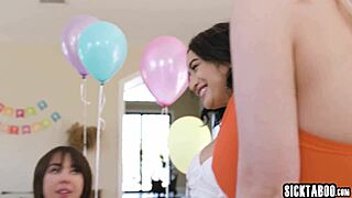 Dildo Party Pounds Big Ass Milf Whitney Wright And Lesbian Friends Hard!