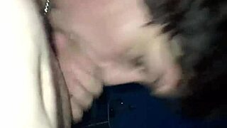 chienne marie chained at club paradis flashes tits for maître bruno's cumshot