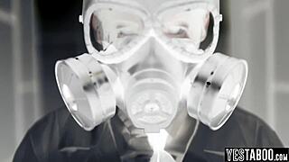 petite redhead pregnant beauty bred by mature stud's big cock