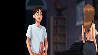 sexy english teacher craves deepthroat cock action