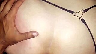 Blonde Milf Squirts on BBC After Ass Licking at Her Place