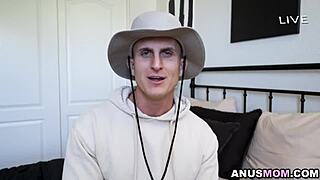 oh man, audrey's thrilled with stepson's huge buttplug gift sizes!