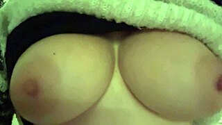 Watch european stepmom artemisia love bounce her juicy natural big tits in close up slow motion