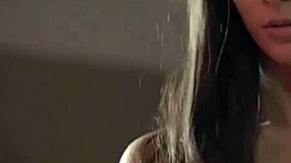 cheating husband pounds hairy pussy mistress doggystyle right beside sleeping wife