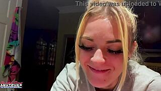 damn, her sloppy deepthroat gags got me choking on that petite heat
