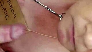 french maid marie chained outdoors then slapped spit on at home like a total slut