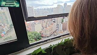 granny fucks tanned maid doggy with monster cock 💦🍑🔥