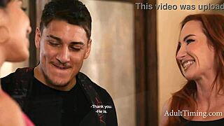 seduced by milf mother's friend... puck luck on victor ray's cock