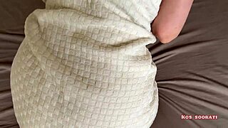 arab stepmom begs massage then doggystyle fucked hard juicy pussy creampie