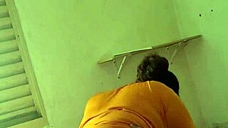 Busty ebony stepmom rides big cock like a pro