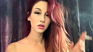 Italian Artemisia Love Long Hair Big Tits Smoking Nipples Solo