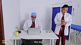 Marianas Anatomy Pap Smear Turns Rough Hospital Threesome Creampie