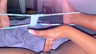 Neighbor sends nighttime masturbation video sans husband