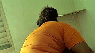 Busty ebony stepmom rides big cock like a pro