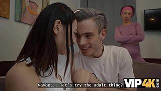 experienced mommy seduces boy better than young pussy!