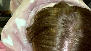 stepmom's blowjob drives me crazy with her big natural tits