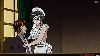 busty maid serves master hentai uncensored