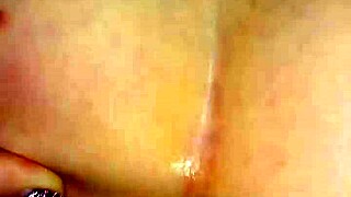 WIFE takes ASS CREAMPIE after ROUGH ANAL POUNDING