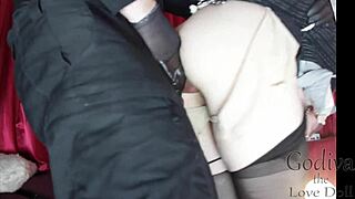 caught fbi agent godiva bound in samson the snake's lair she gets fucked hard by the bondage milf hunter